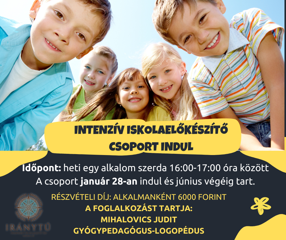 Intenzív iskolaelőkészítő